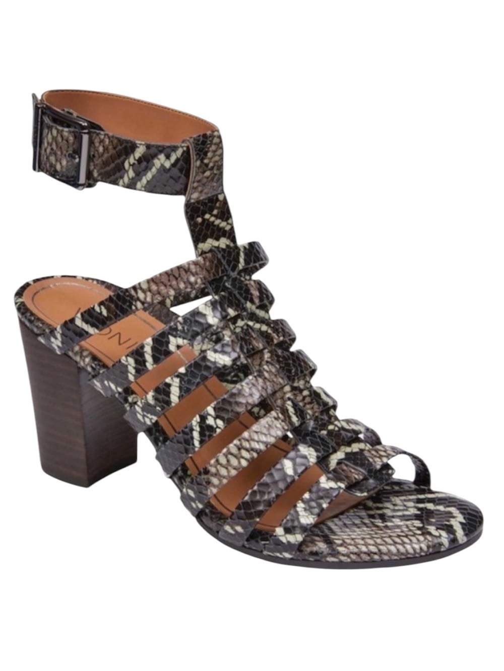 VIONIC Perk Sami Boa Snake  Leather Heel Size 7.5